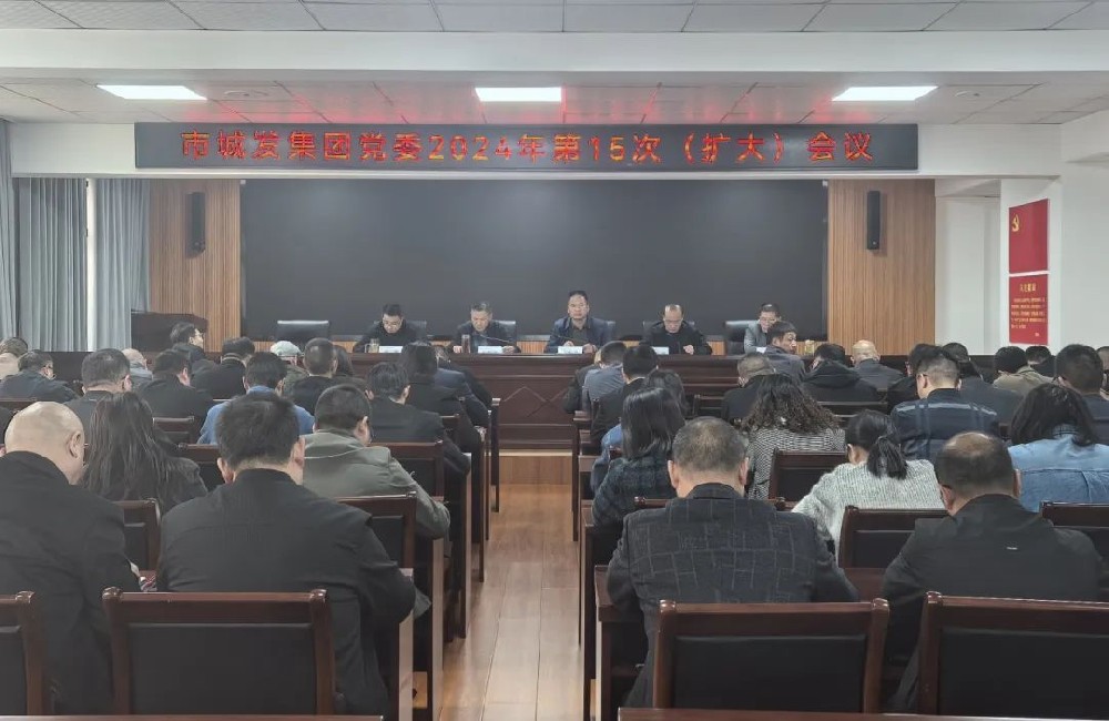 市城发集团学习贯彻习近平总书记在湖北考察时的重要讲话精神