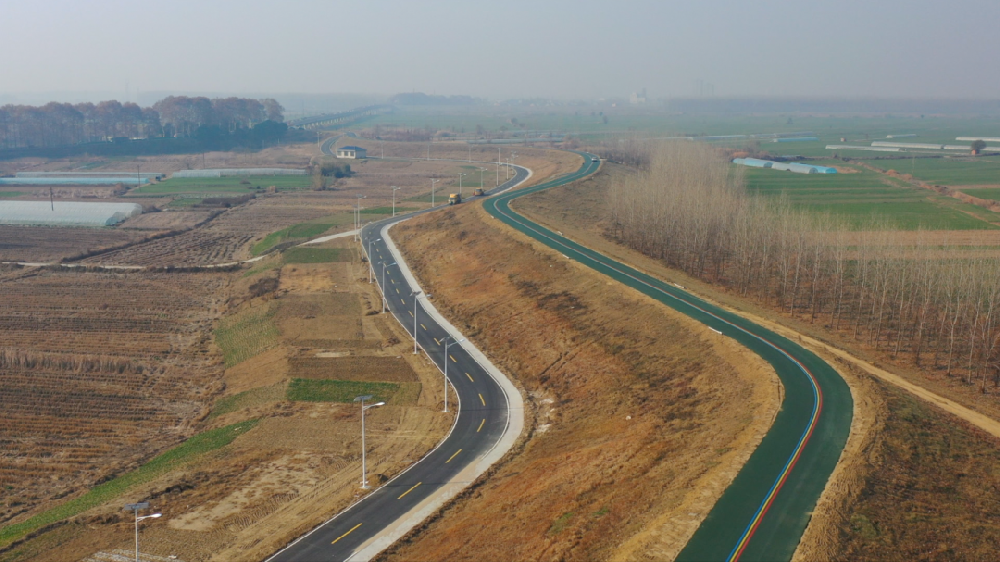 潜江这条10公里沿河风光带,等你来漫步...